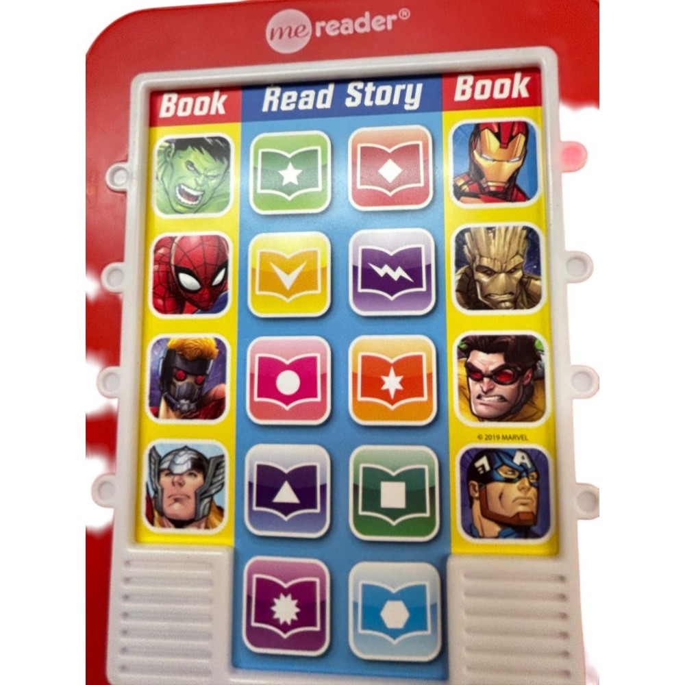 Me Reader Marvel Characters Talking Select Story Electronic Toy