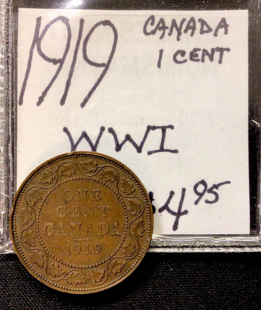 1919 Canada 1 Cent! ENN Coins