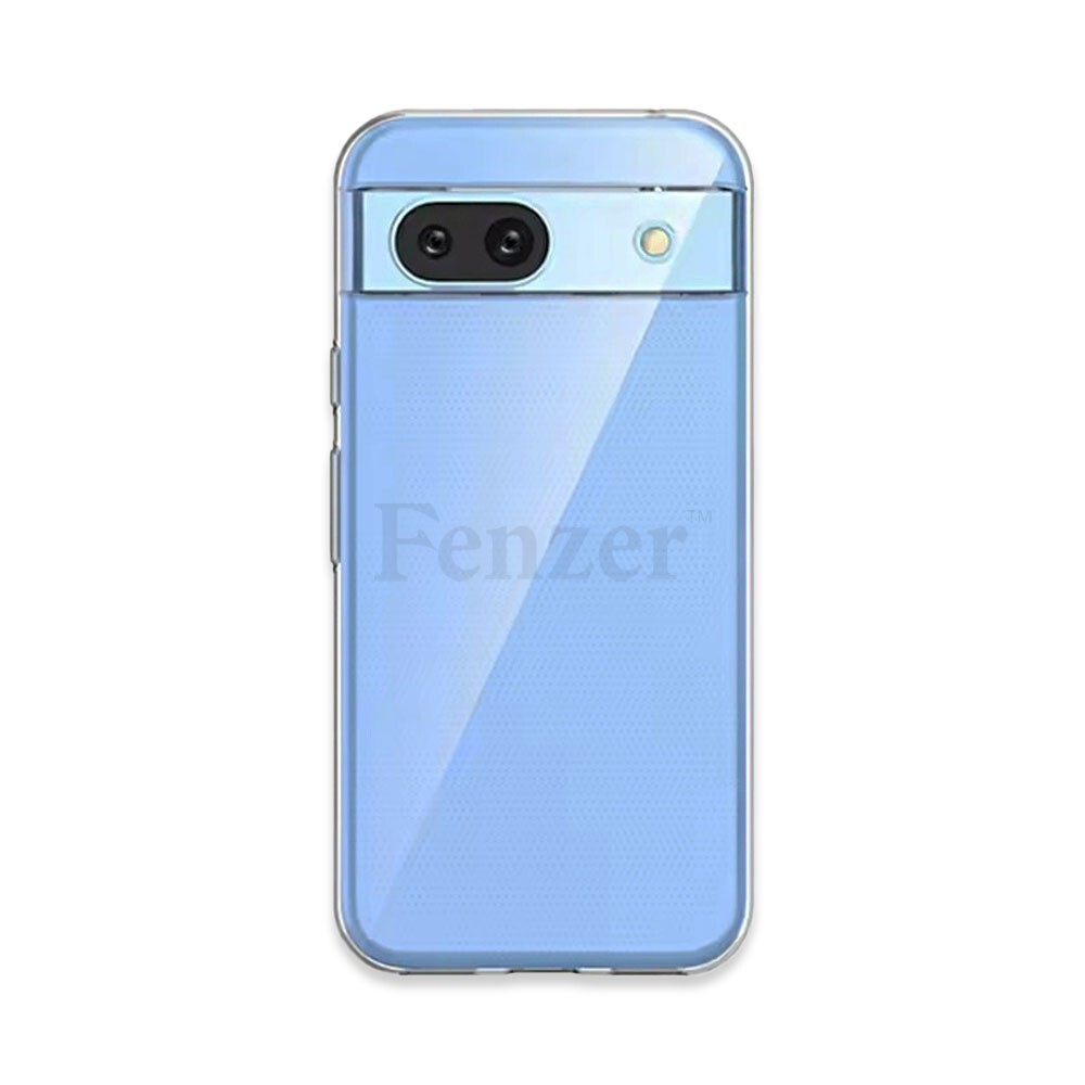 Fenzer Slim Shockproof Phone Case CLEAR+Screen Protector for Google Pixel 8a