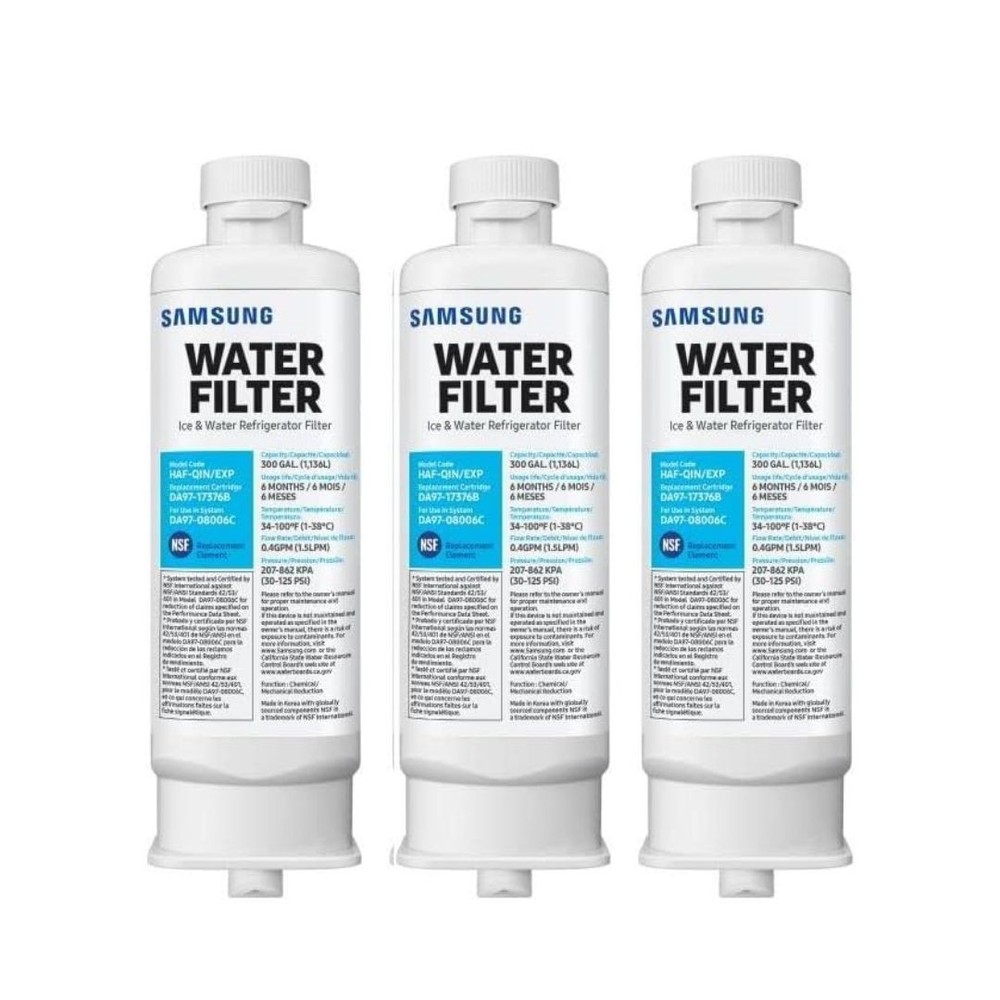 Samsung HAF-QIN/EXP DA97-17376B Ice & Water Filter 6 Month 300 Gal NSF