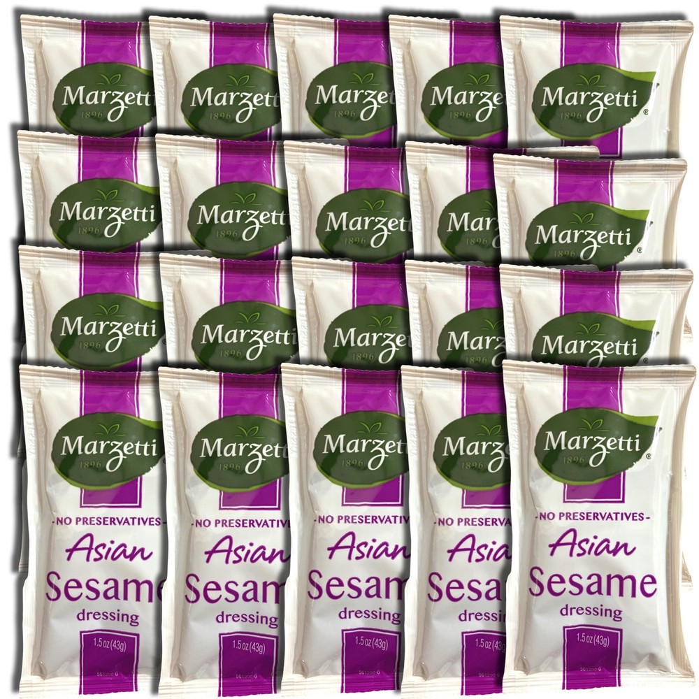 Asian Sesame Salad Dressing Packets | Value Pack | 1.5 Ounce | 20 Count