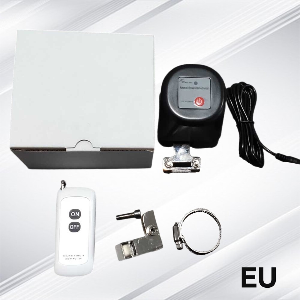1.2W motor Smart Water/Gas Valve Open Close Controller Wireless Remote ControlqF