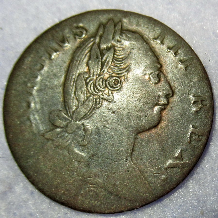 Magic Key Date 1776 Colonial Irish Halfpenny date Independence! Certificate Auth