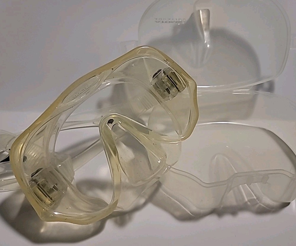 Atomic Aquatics Frameless 2 Dive Mask - Clear  Standard With Case