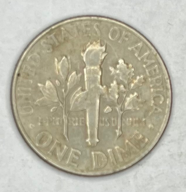 1968 D Roosevelt Dime