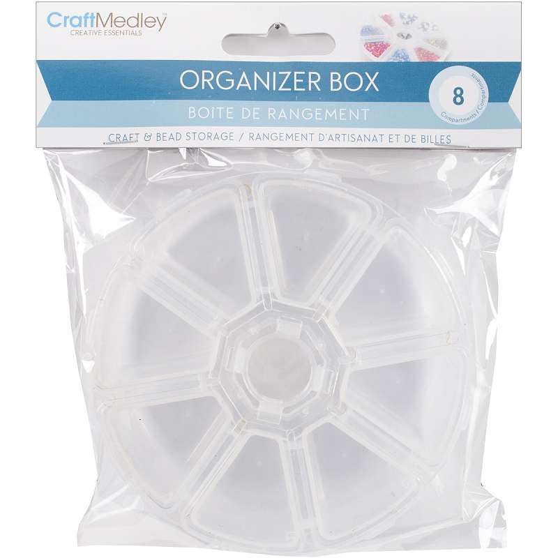 Bead Storage Organizer Boxes 4" 8/Pkg
