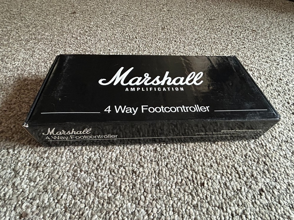 Marshall PEDL-00045 JVM 4 Way Footswitch