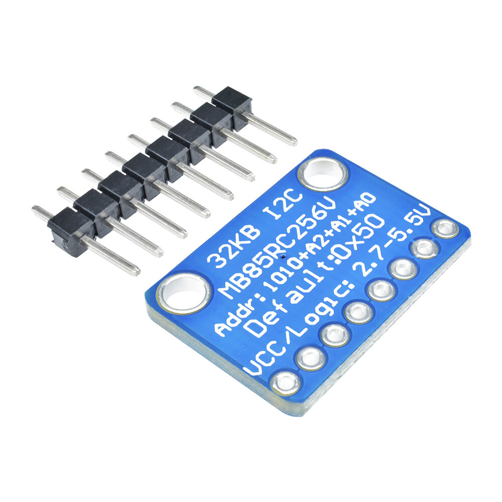 I2C IIC Non-Volatile FRAM MB85RC256V Breakout 256Kbit/32KByte Memory IC Tool
