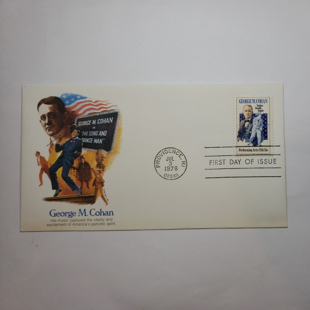 First Day Covers 1978 George M Cohan