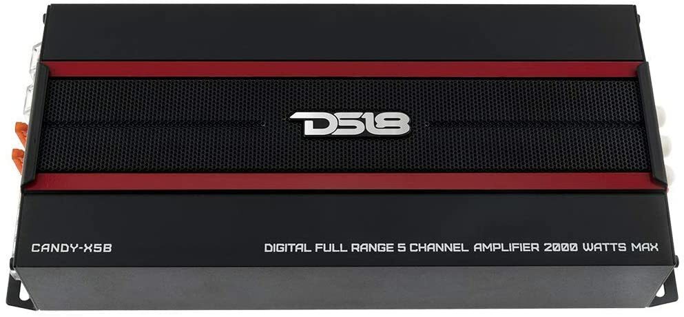 DS18 CANDY-X5B Digital Car Audio Amplifier Class D, 5 Channels, 2000 Watts Max