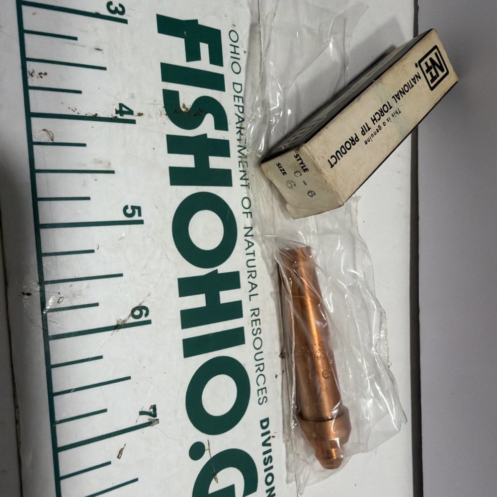 NATIONAL TORCH TIP C 6 SIZE (6) SUITABLE FOR DOCKSON