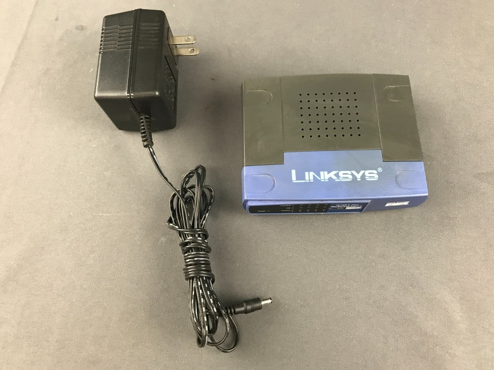 Linksys EtherFast EZXS55W 5-Port Workgroup Switch Hub Cisco Systems