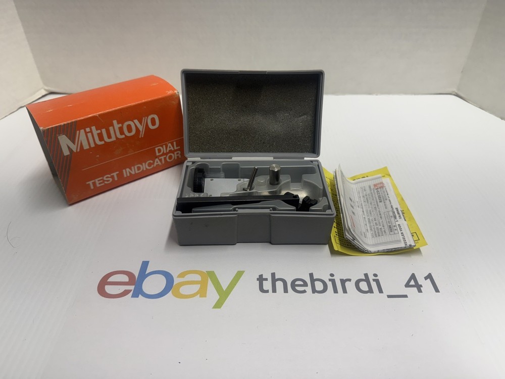 Mitutoyo 513-452T Vertical Dial Test Indicator with Attachments New
