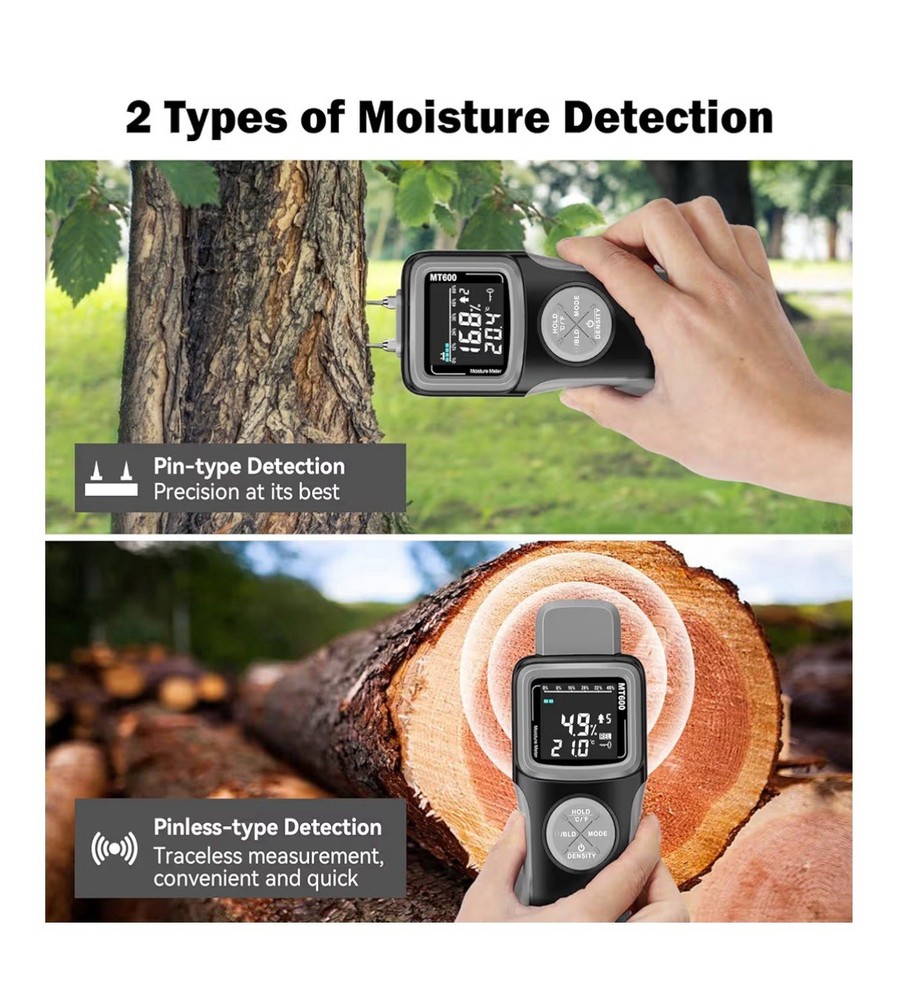 Wood Moisture Meter Model MT600