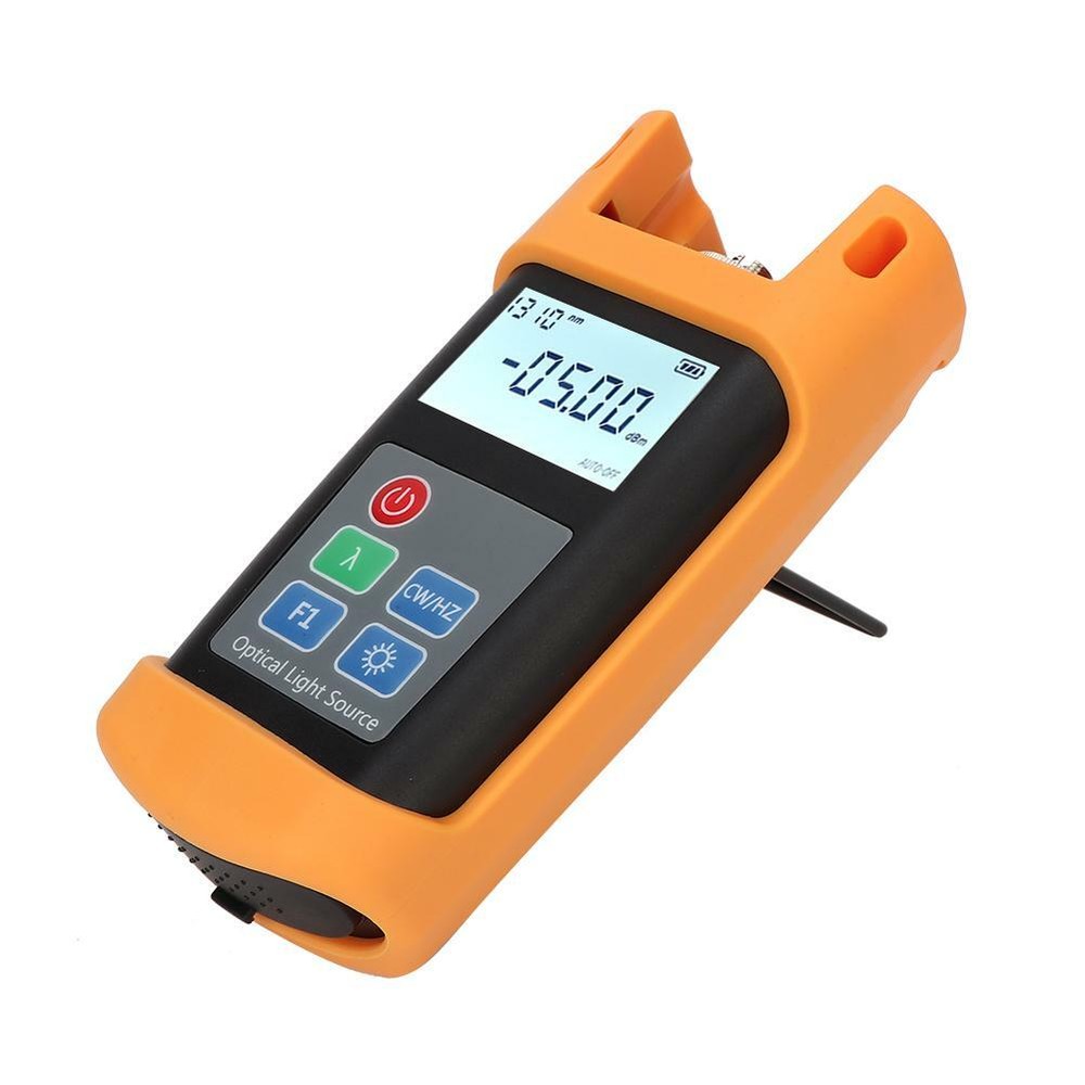 Handheld Optical Power Meter Tester Dual Wavelength 1310&1550nm Light Source