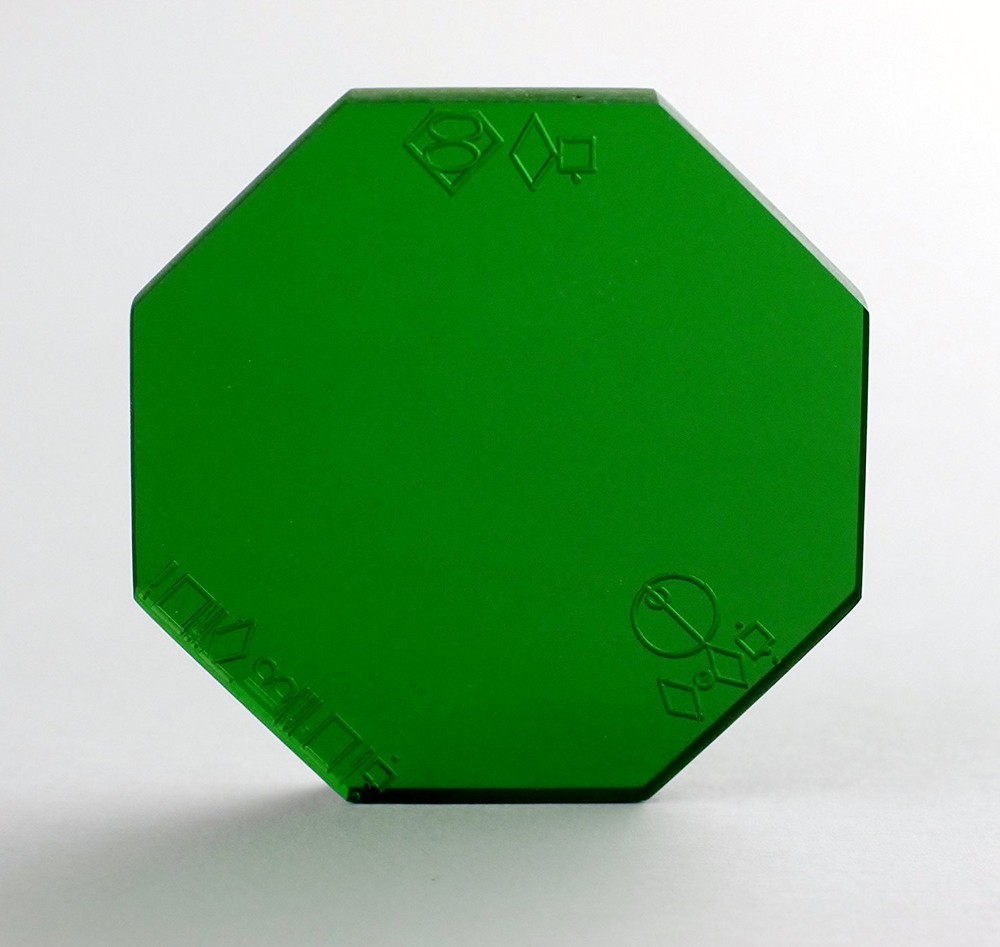 Smallville green kryptonite key Replica Prop