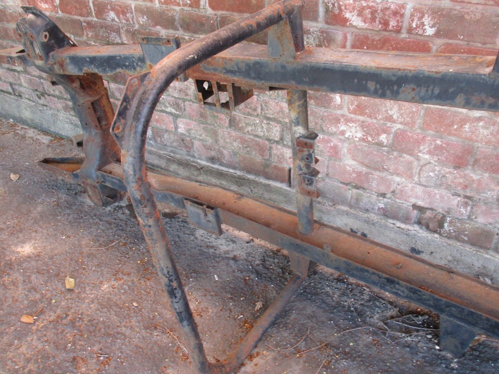 1950 MGTD frame, right hand drive
