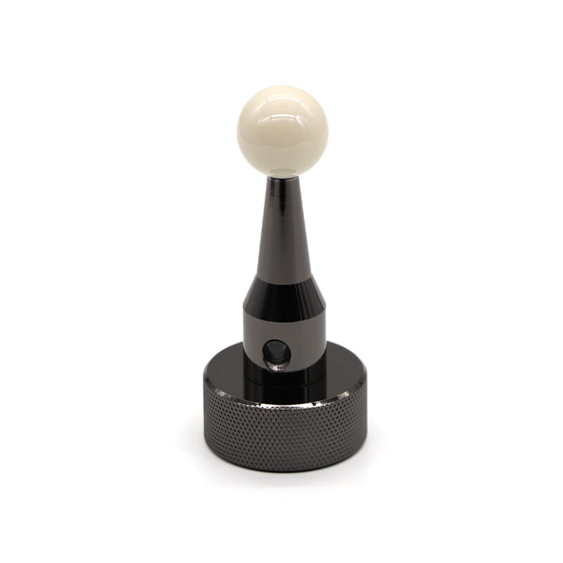 Ceramic Ball Reference Ball Calibration Sphere Precision 20mm Diameter With Base