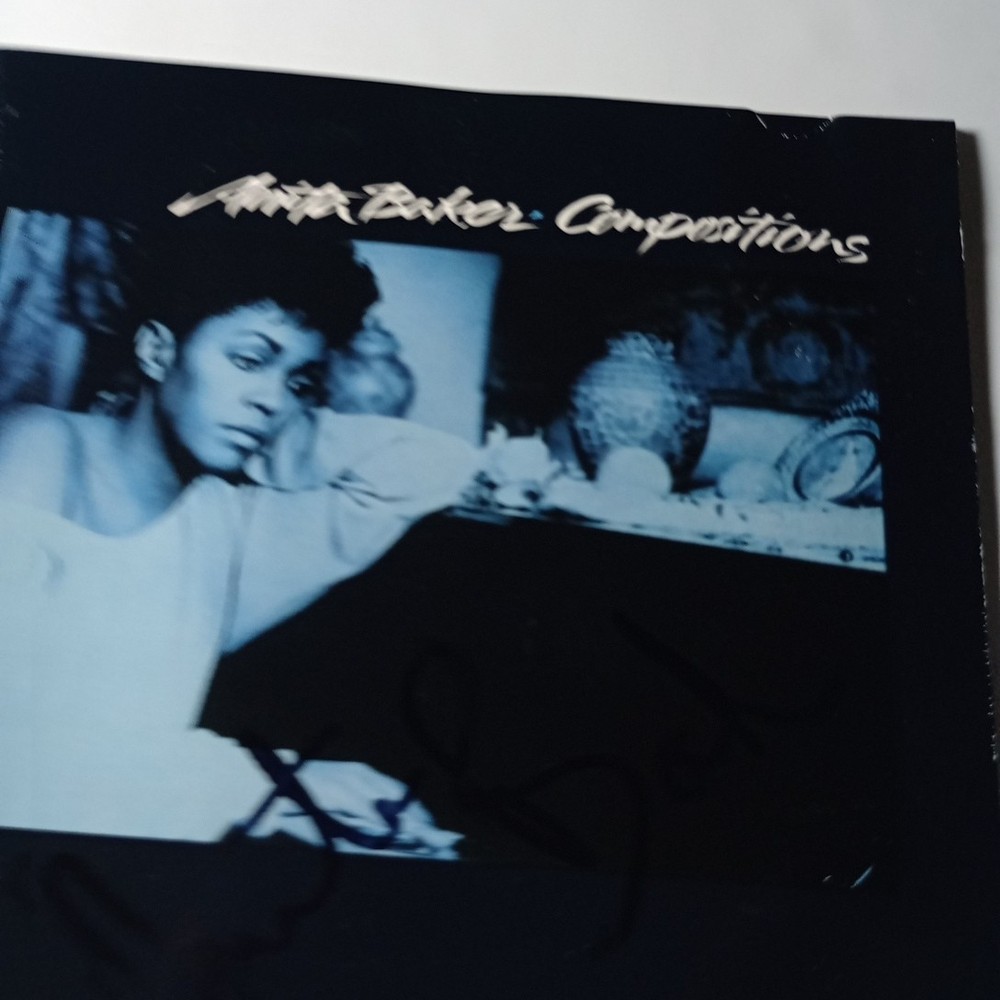 Anita Baker Signed Compositions CD Booklet COA Authenticated Now...
