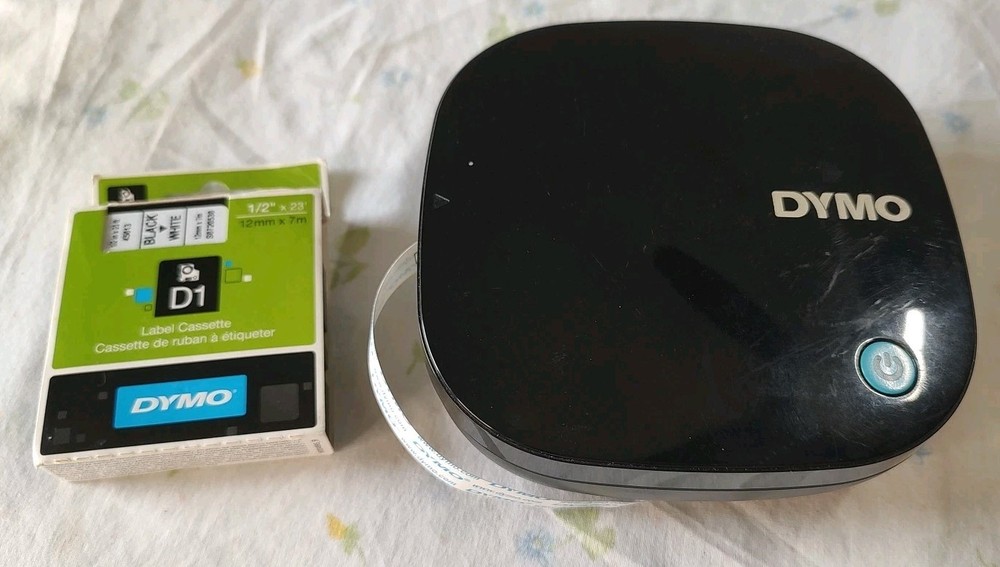 Dymo Bluetooth Compact Wireless Label Maker Model LetraTag 200B Tested WORKS