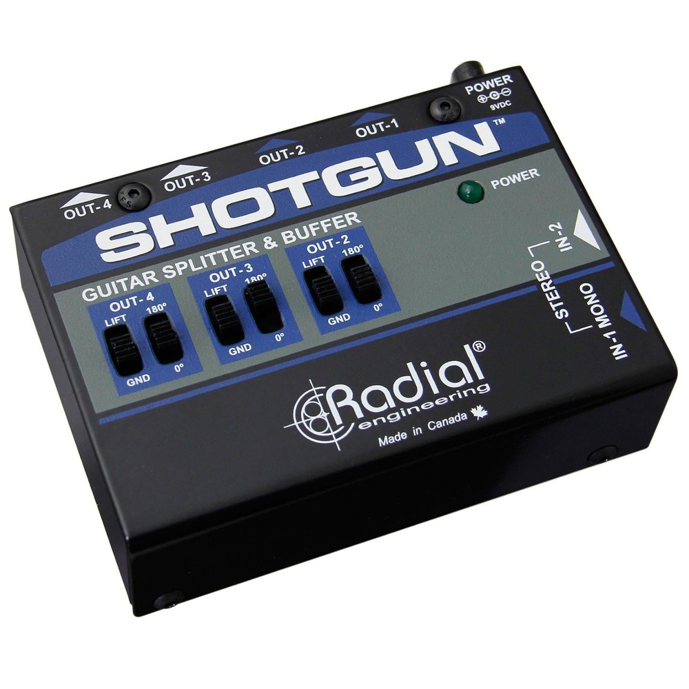 Radial Engineering Shotgun Bundle with Snark X Tuner