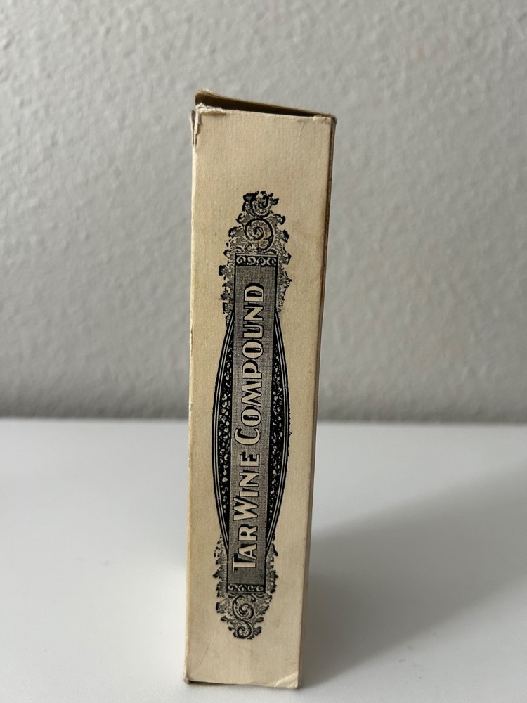 Vintage 1800s Mclean’s Tar Wine Compound