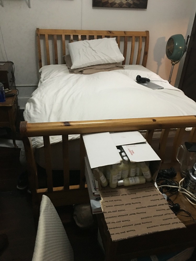 Antique Wooden Bedframe