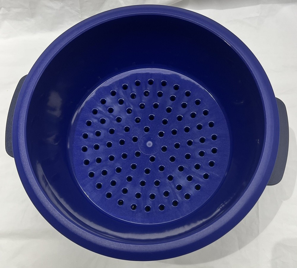 *Tupperware Smart Multi-Cooker Blue Large for Microwave OPEN BOX