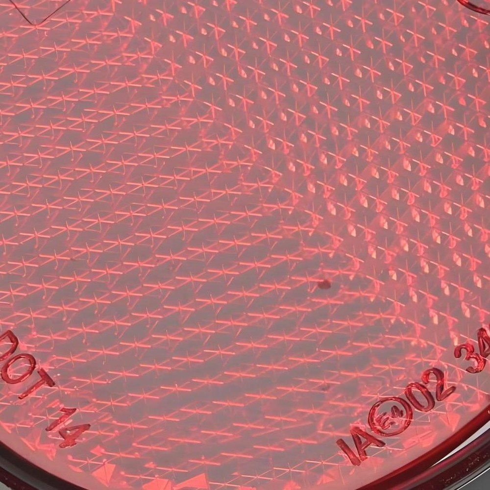 Reflector Round 55mm Red Screwable