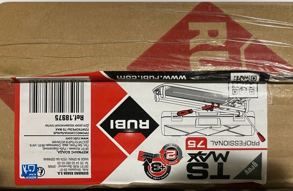 Rubi Tools TS-75 Max PROFESSIONAL 29” Tile Cutter w/ Case