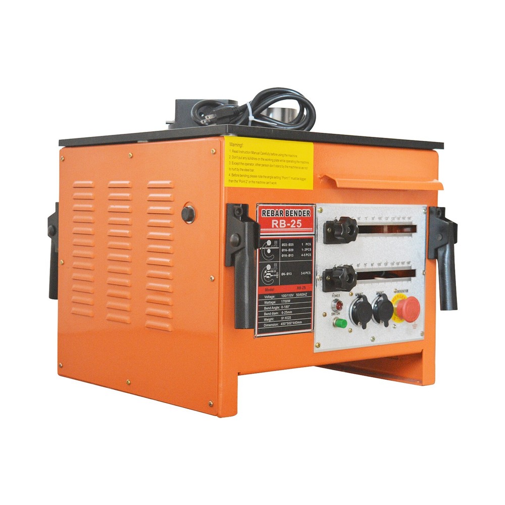 Construction Site Pipe Bender Small Automatic180° Steel Bar Pipe Bending Machine