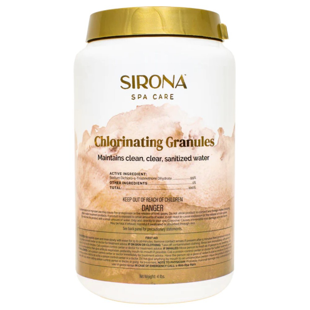 Sirona Spa Care Chlorinating Granules - 4 lb