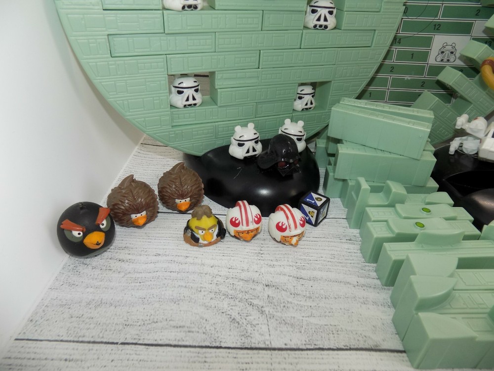 Angry Birds Star Wars Jenga Death Star Game