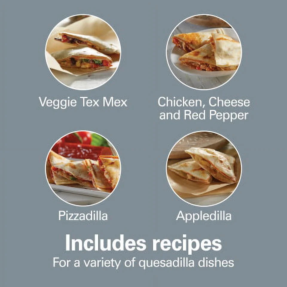 QUESADILLA MAKER 8" Round, Makes 6 Wedges