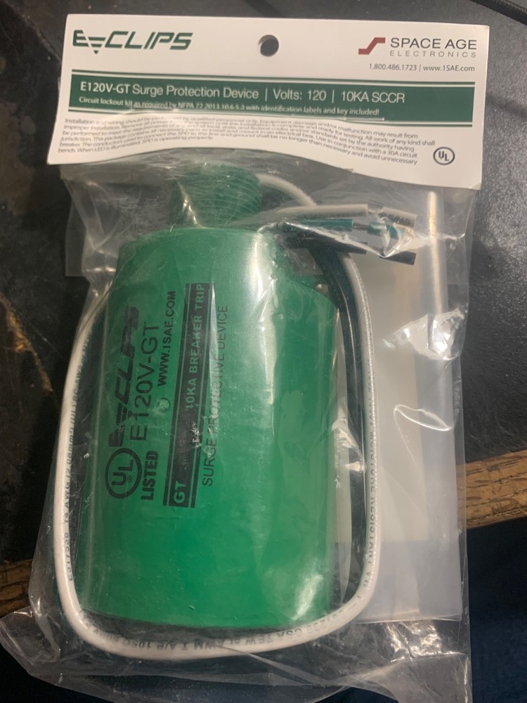 Ev Clips E120v-GT Surge Protection Device