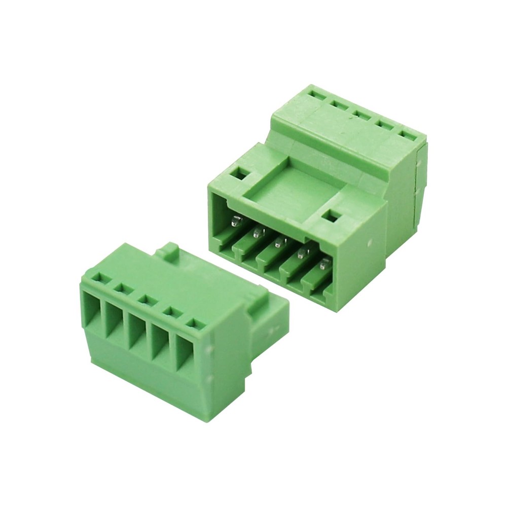 5Set 5P 2.54mm Pitch Screw Terminal Block Pluggable Connector,Pluggable Quick...