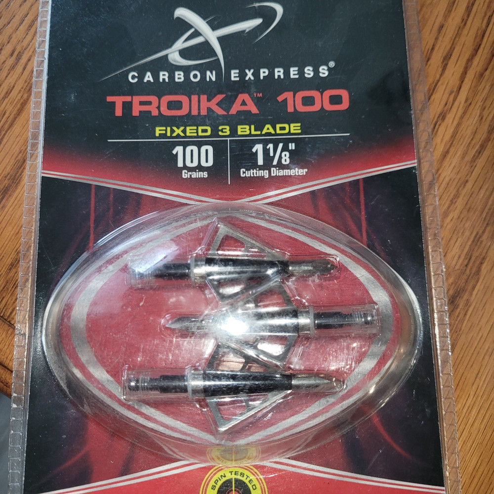 Carbon Express Troika 100 Fixed 3 blade