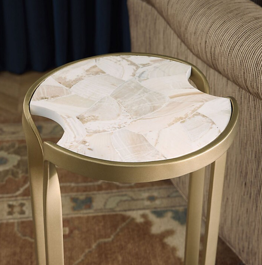BALLARD DESIGNS Colleen Shell Accent Table