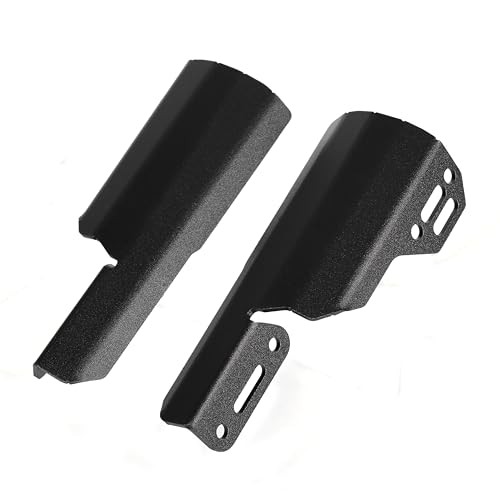 Aluminum Front Fork Cover Shock Absorber Protector Guard Compatible with Black