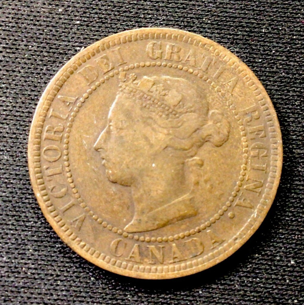 1886 Canada 1 Cent! ENN Coins