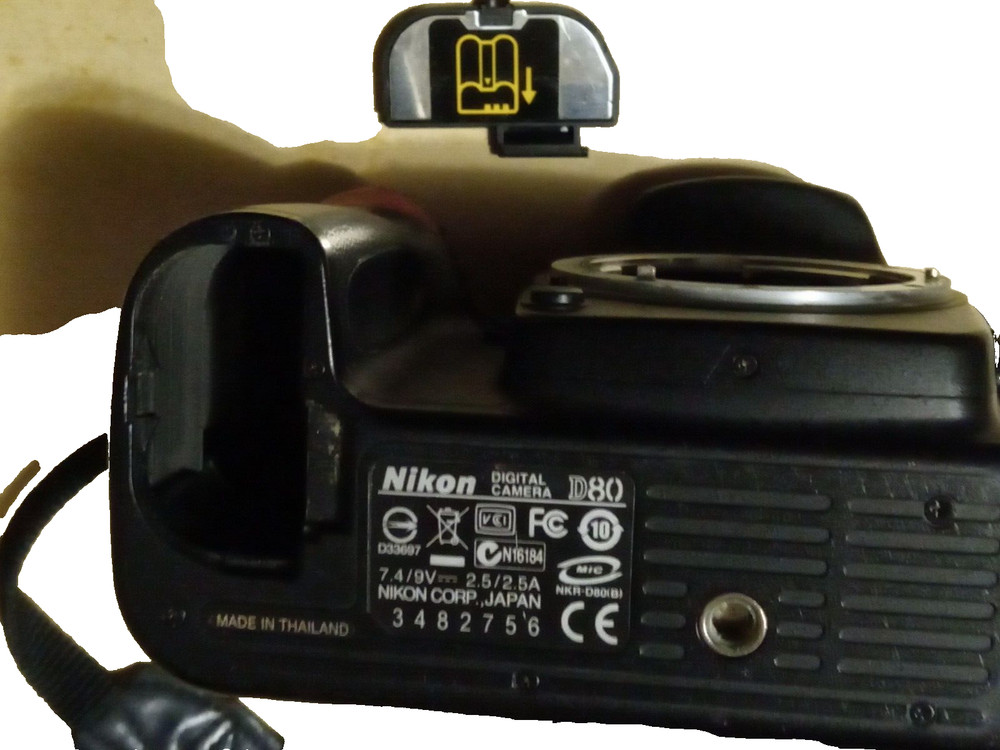 NIKON D 80 Camera & (3) Lenses NO RESERVE!