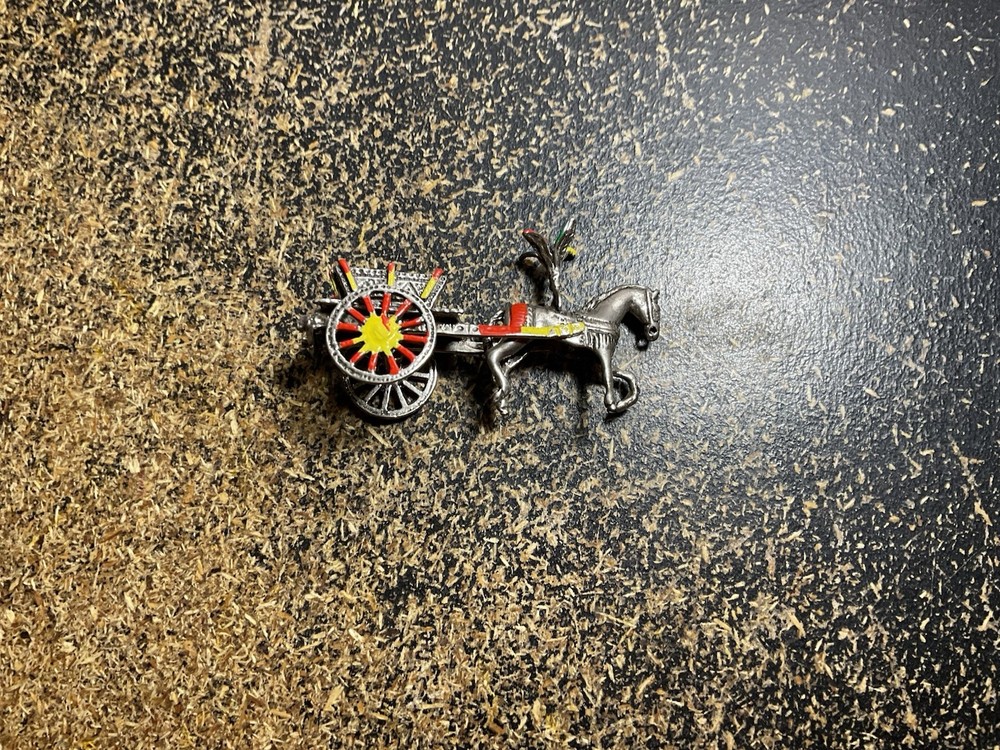 800 Silver Horse Cart