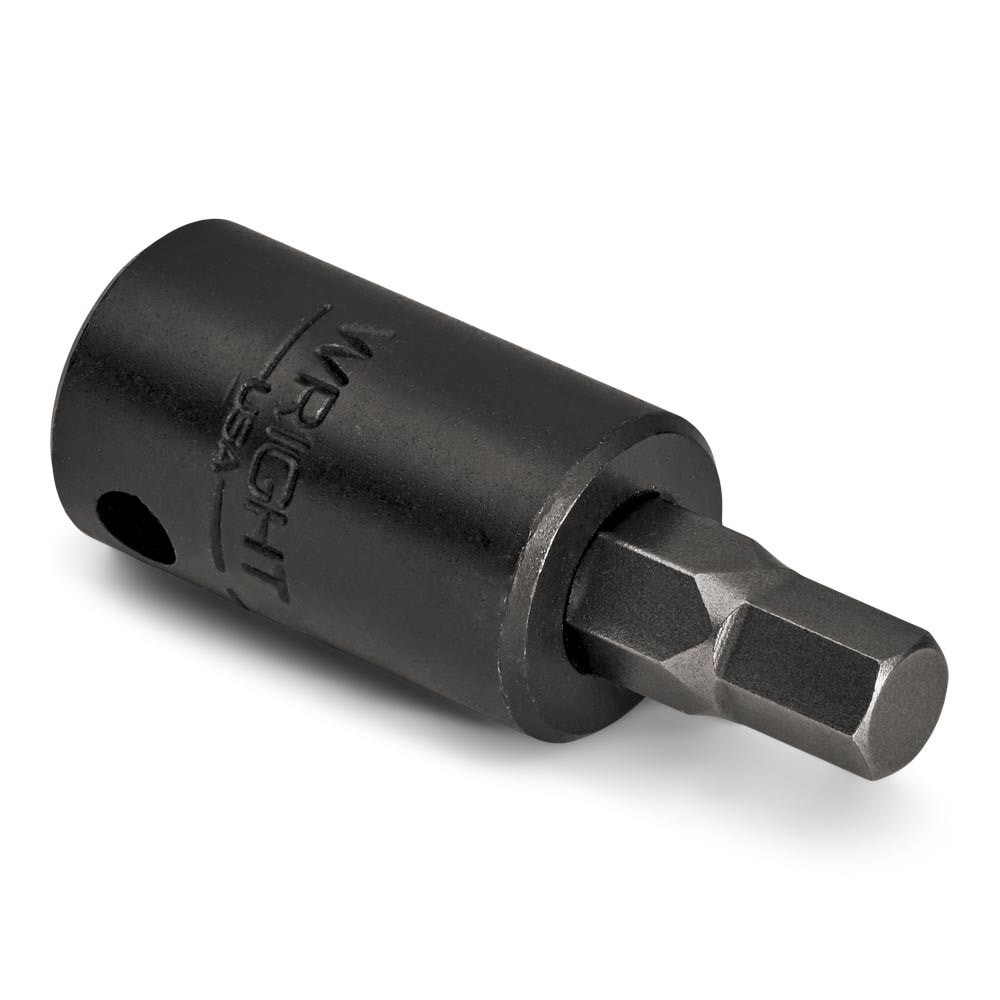 Wright Tool 32B-08MM 3/8" Drive Impact Hex Bit Socket Metric 8 mm