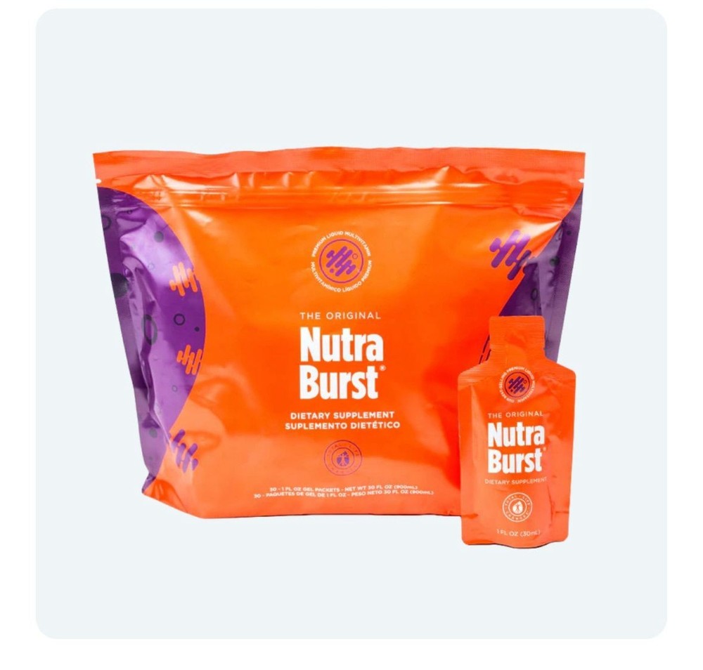 Nutra Burst Liquid Multivitamin 16 fl oz Bottle(3 sachets)