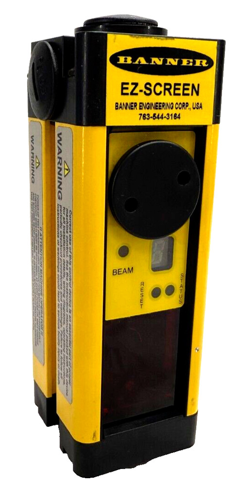 BANNER SPR1 EZ Screen Point Single Beam Sensor .8-70M RANGE 24VDC