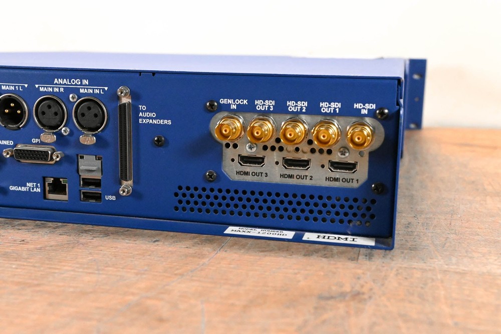 360 Systems MAXX-1200HD High Definition Broadcast Server CG01GA8