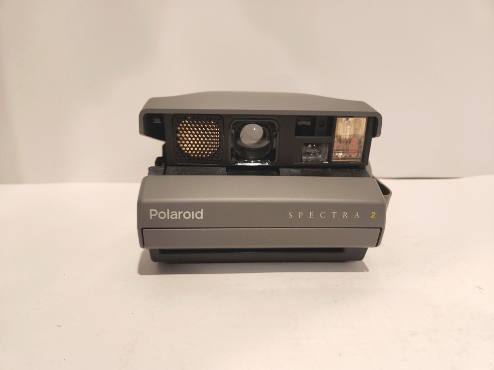 POLAROID Spectra 2 camera ~ Works! Includes original box and empty film pack
