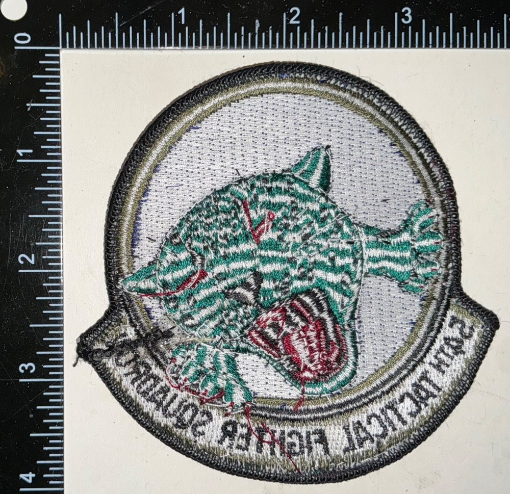 Cold War USAF US Air Force 54th Tactical Fighter Squadron SUBDUED Patch
