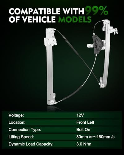Front Left Power Window Regulator Without Motor Fit for:-Nissan Pathfinder
