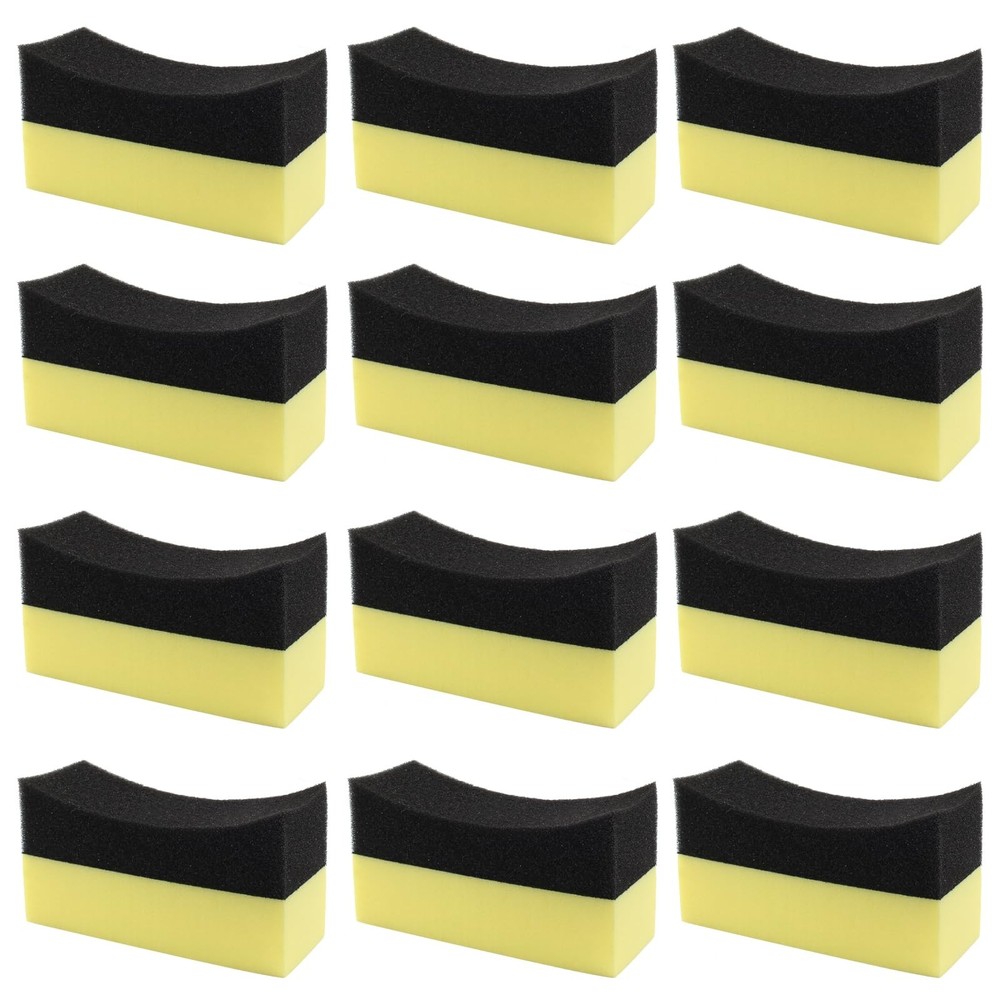 Jiozermi 12Pcs Tire Applicator Dressing Shine Sponge Dressing...
